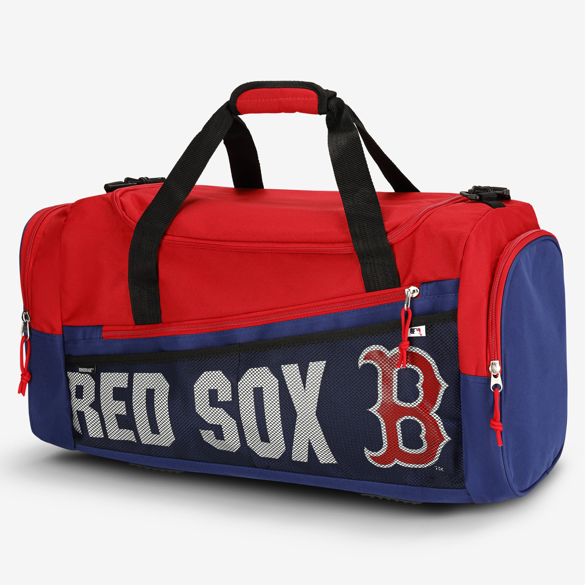 Youth Bonderkage Red Boston Red Sox Duffle Bag