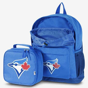 Youth Bonderkage  Royal Toronto Blue Jays Backpack and Lunch Bag Set