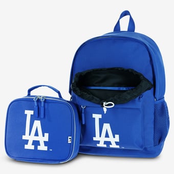 Youth Bonderkage  Royal Los Angeles Dodgers Backpack and Lunch Bag Set