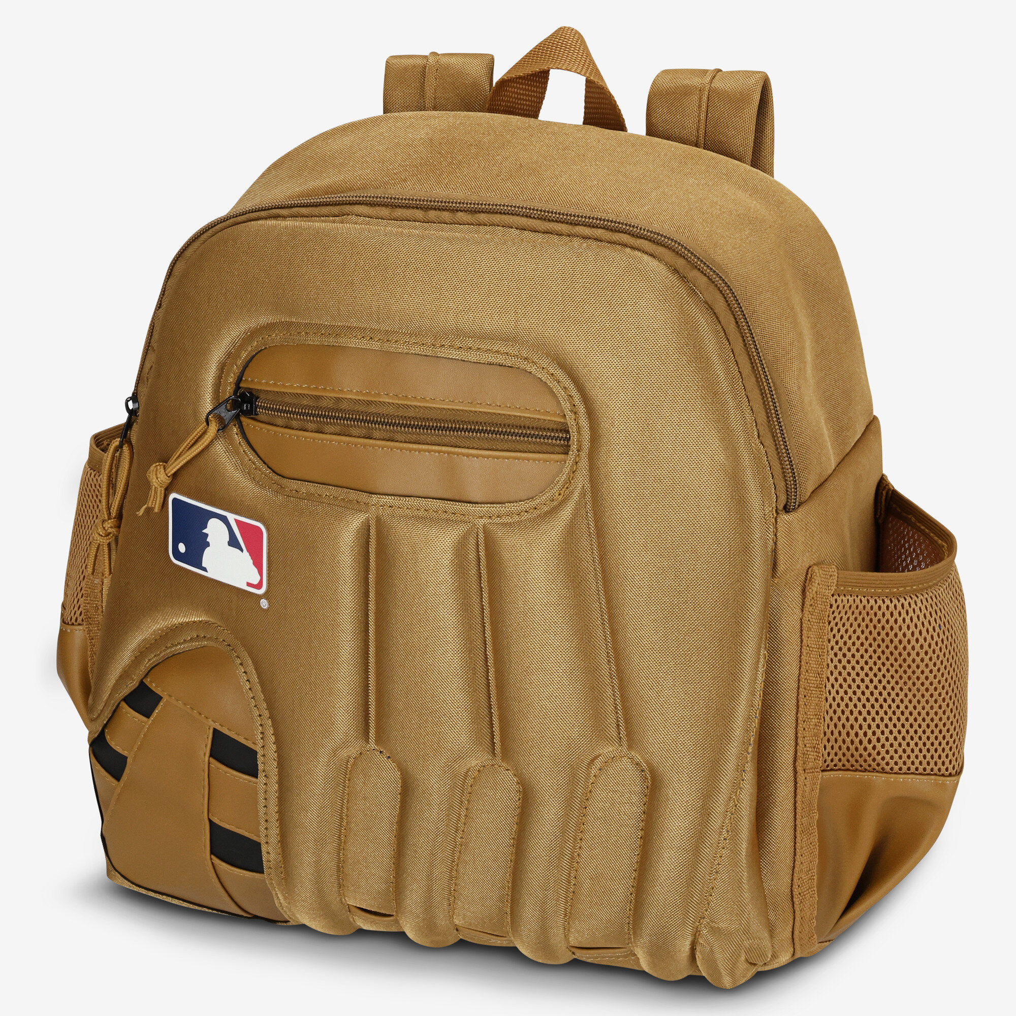 Youth Bonderkage  Tan MLB Merchandise Player Glove Backpack
