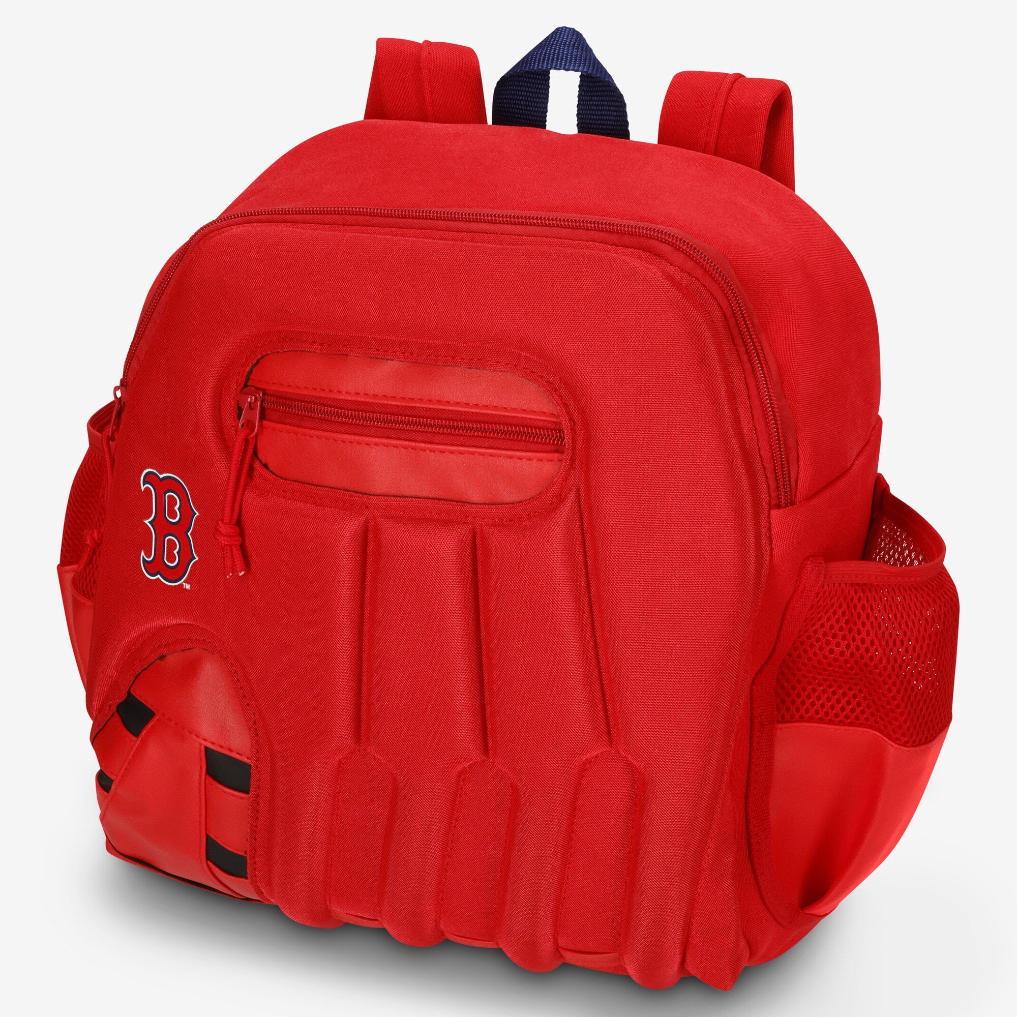 Youth Bonderkage Red Boston Red Sox Player Glove Backpack