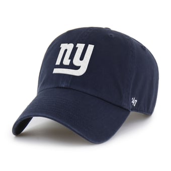 Men's '47 Navy New York Giants Throwback Clean Up Adjustable Hat