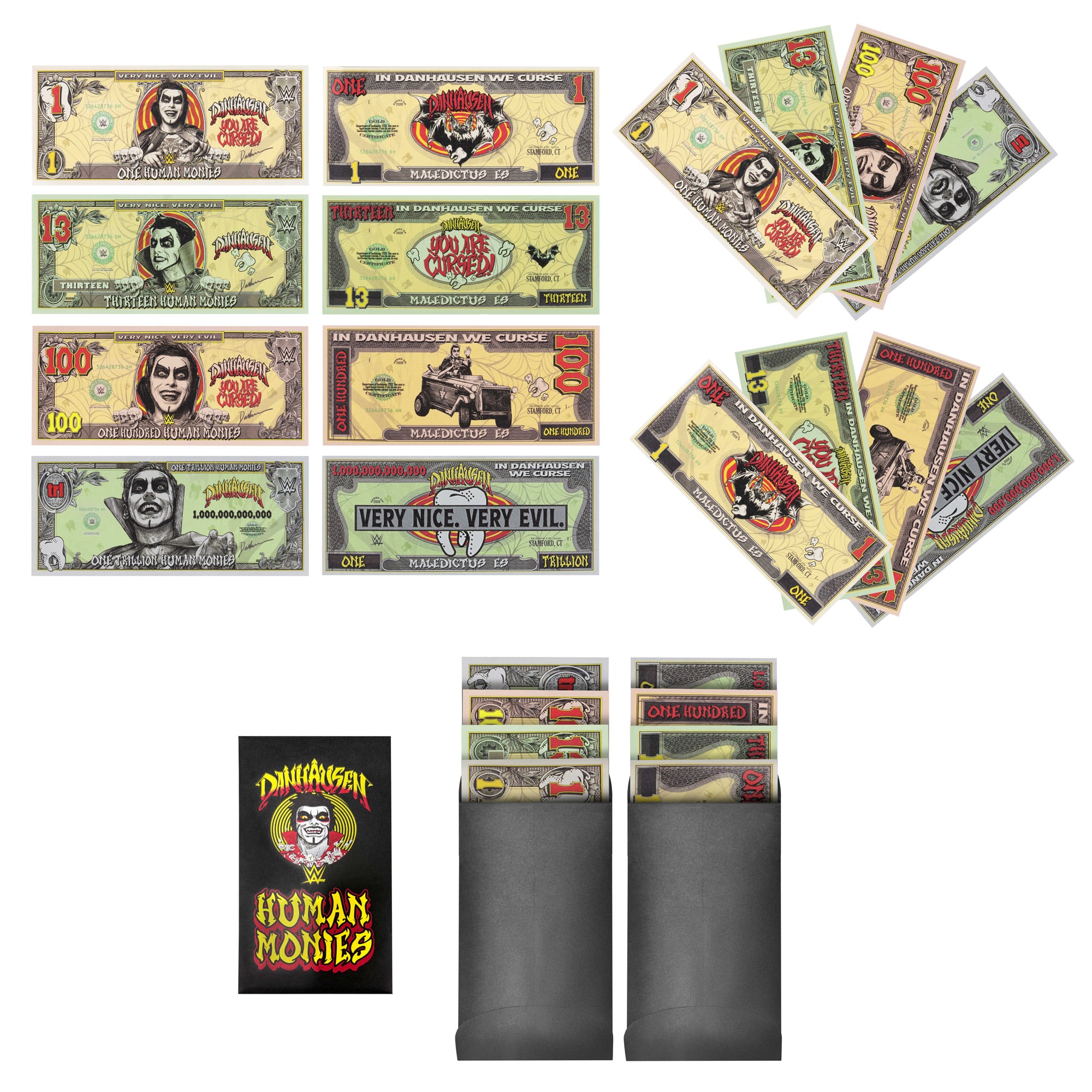 Danhausen Human Monies Dollar Bills