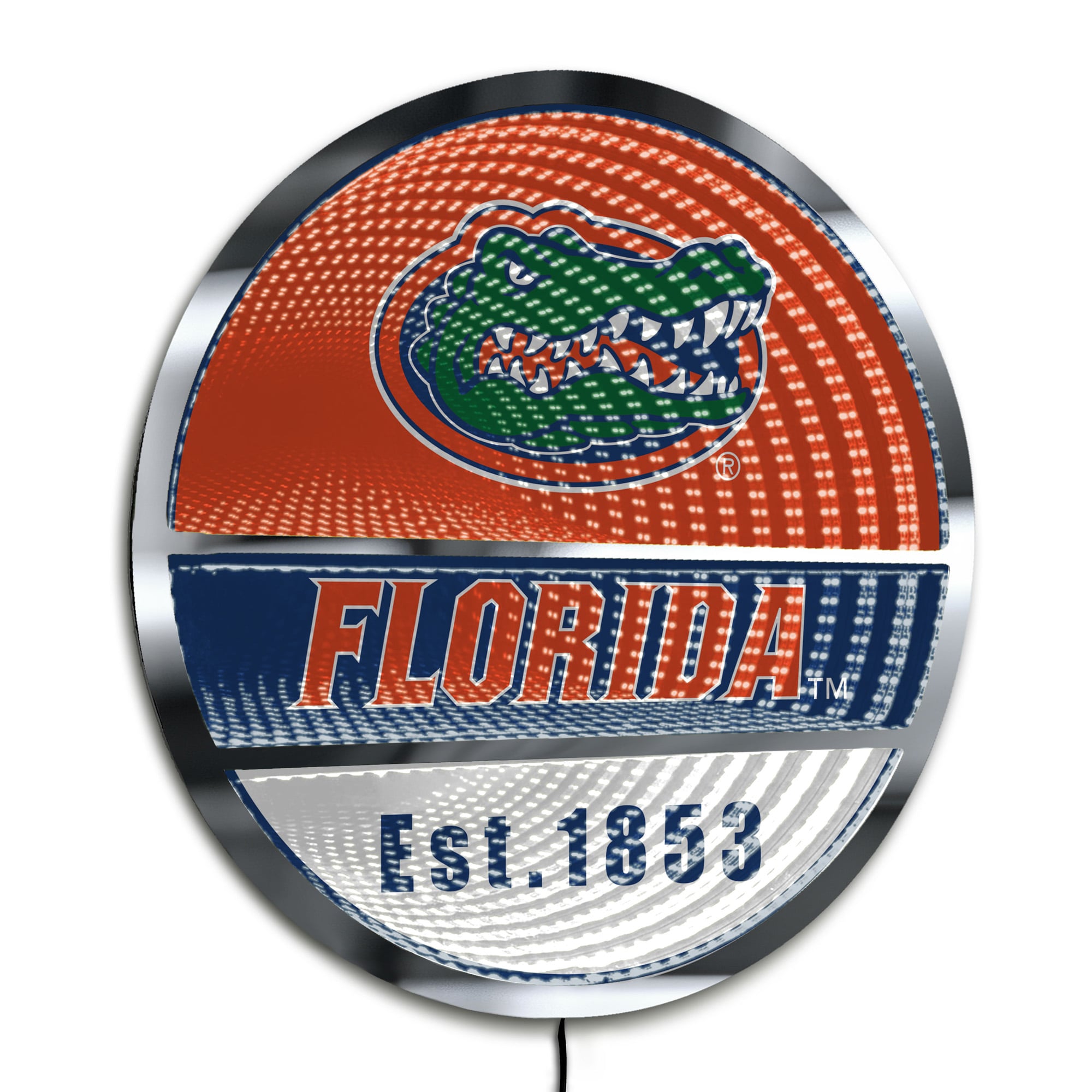 Florida Gators Three-Cell Circular Infinity Light