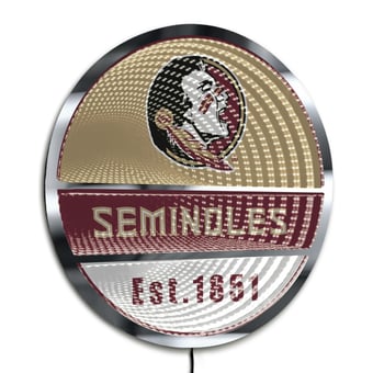 Florida State Seminoles Three-Cell Circular Infinity Light