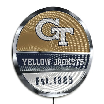 Georgia Tech Yellow Jackets Three-Cell Circular Infinity Light
