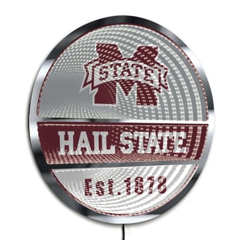 Mississippi State Bulldogs Three-Cell Circular Infinity Light