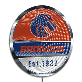 Boise State Broncos Three-Cell Circular Infinity Light