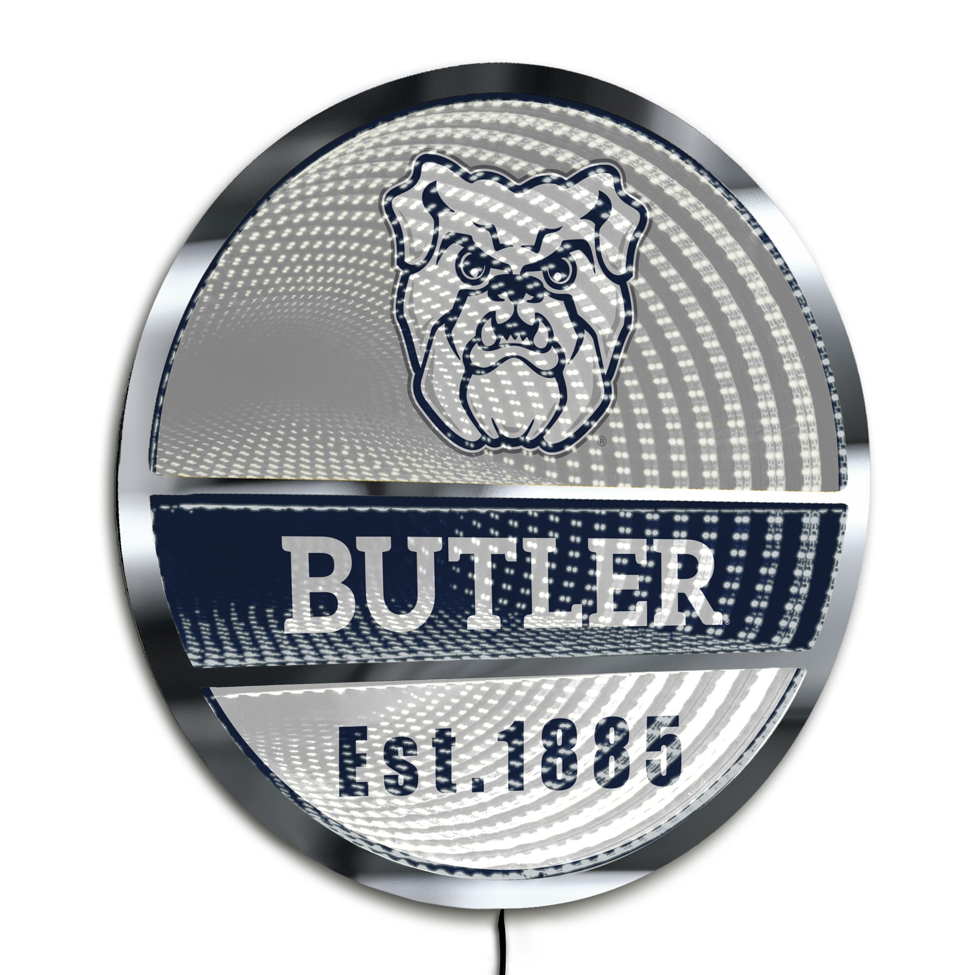 Butler Bulldogs Three-Cell Circular Infinity Light