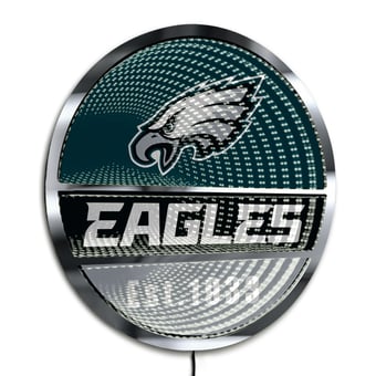 Philadelphia Eagles Three-Cell Circular Infinity Light