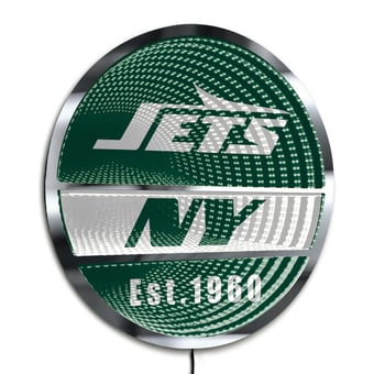 New York Jets Three-Cell Circular Infinity Light