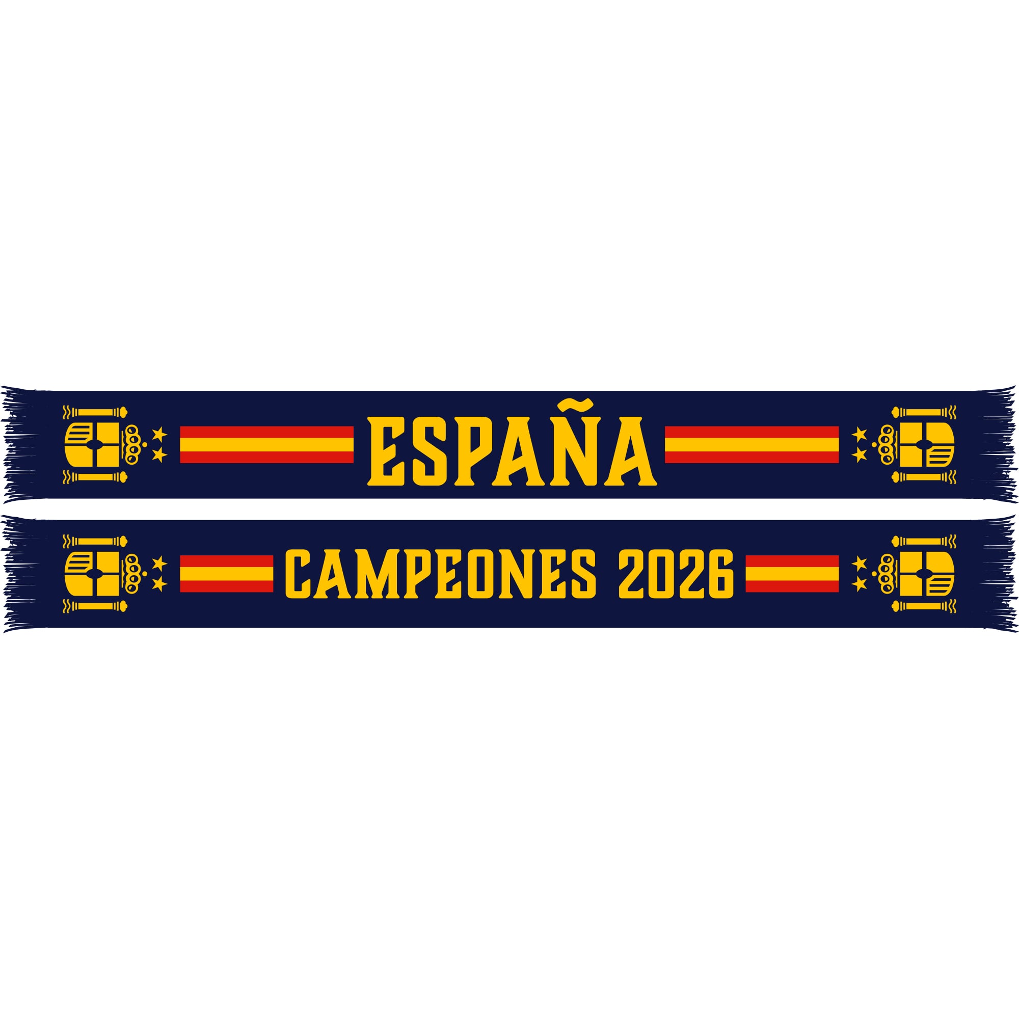 Spain National Team 2026 Champions Scarf
