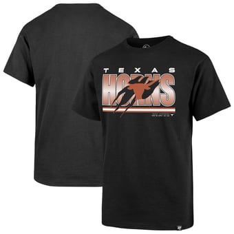 Youth '47 Black Texas Longhorns Thunder Rip Franklin T-Shirt