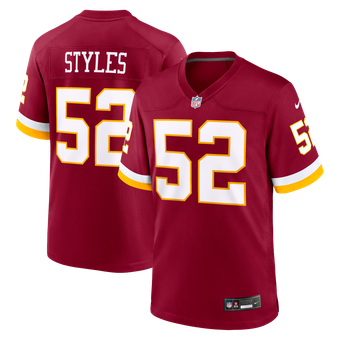 Washington Commanders Nike Game Home Jersey - Sonny Styles - Mens