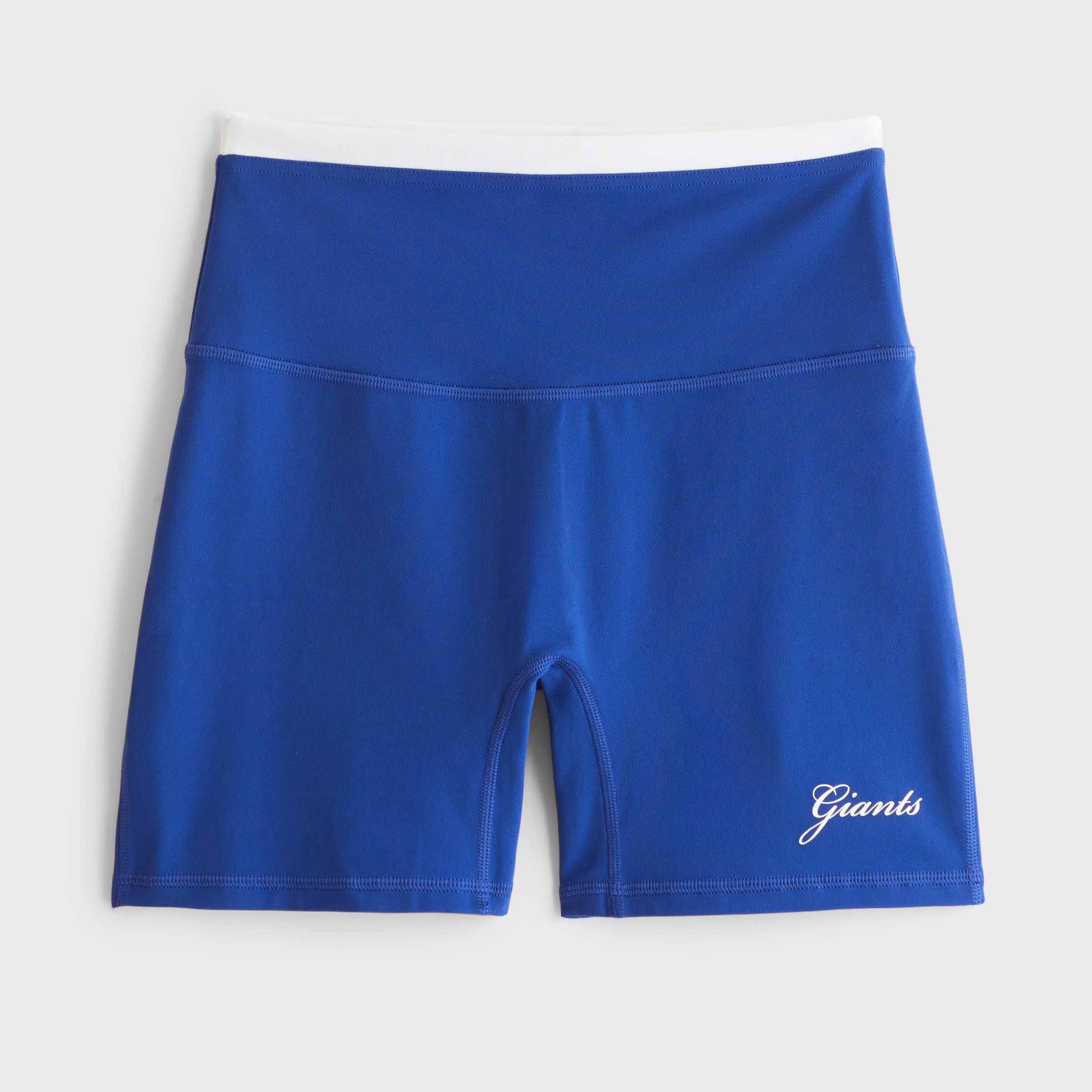 Women's Abercrombie & Fitch Royal New York Giants YPB studioFLEX Bike Short