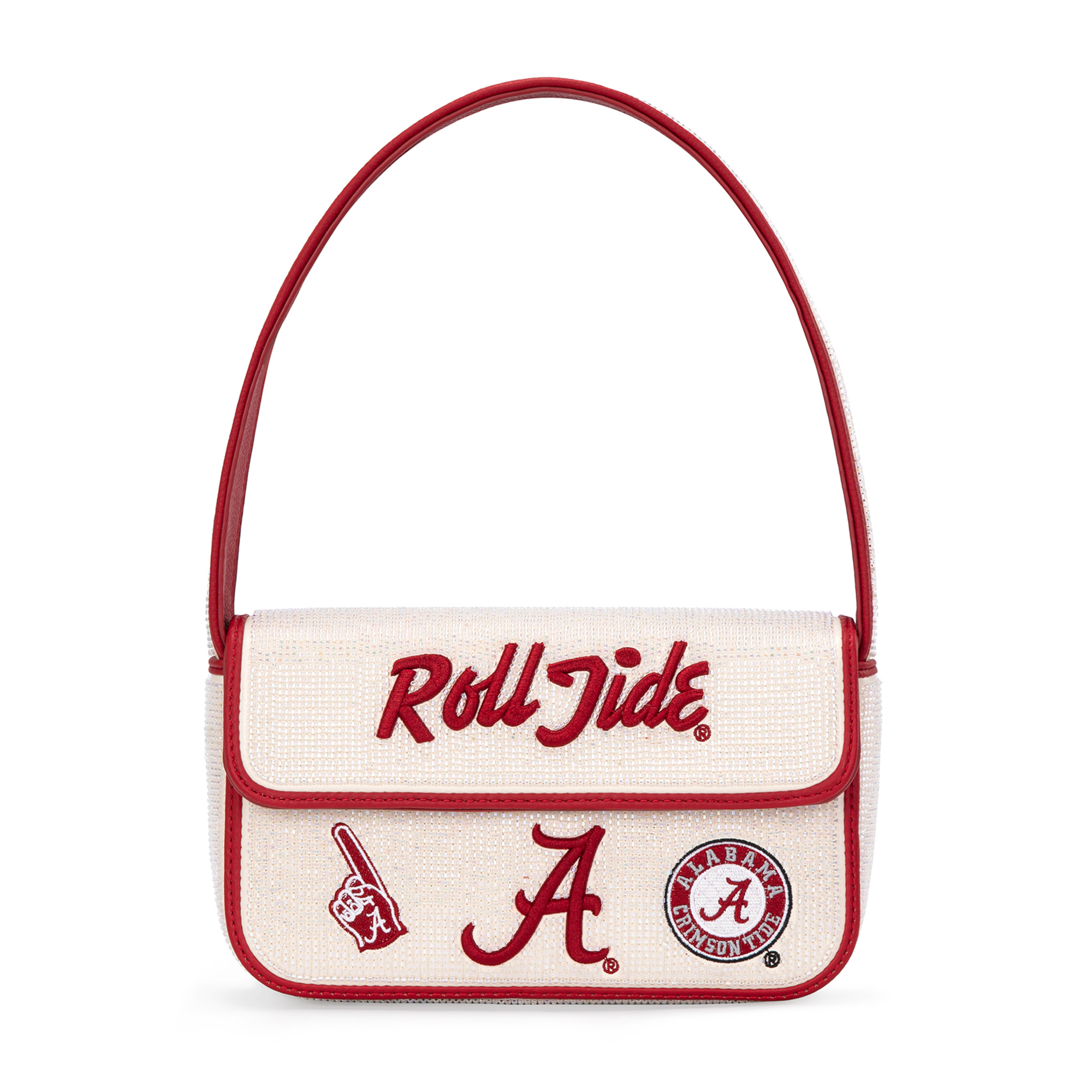 Women's Montana West Alabama Crimson Tide Beaded Shoulder Bag