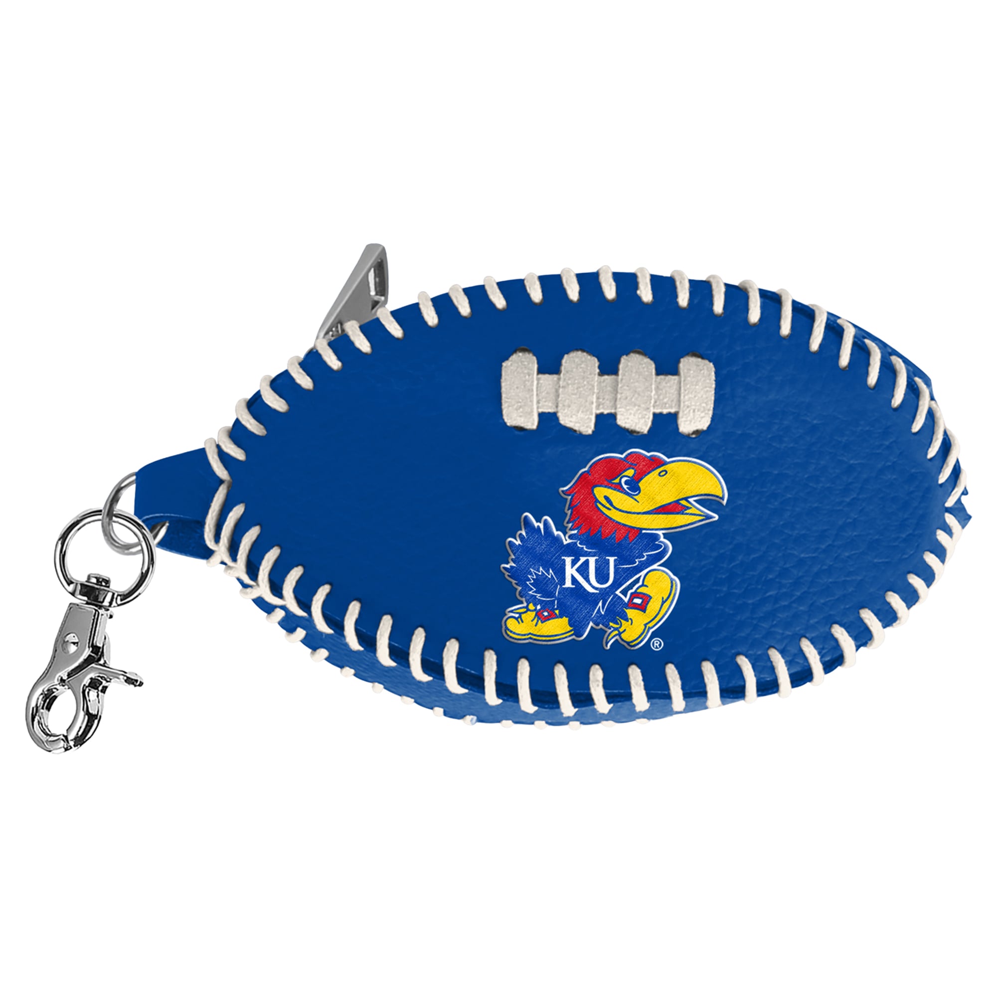 Montana West  Kansas Jayhawks Football Bag Charm