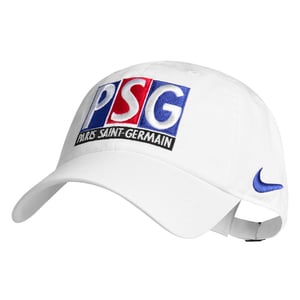Casquette 6 panneaux Nike Club Paris Saint-Germain - Blanche, vue 2
