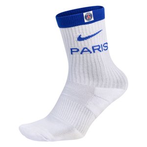 Chaussettes montantes Nike Poly Crew Paris Saint-Germain - Blanches, vue 1