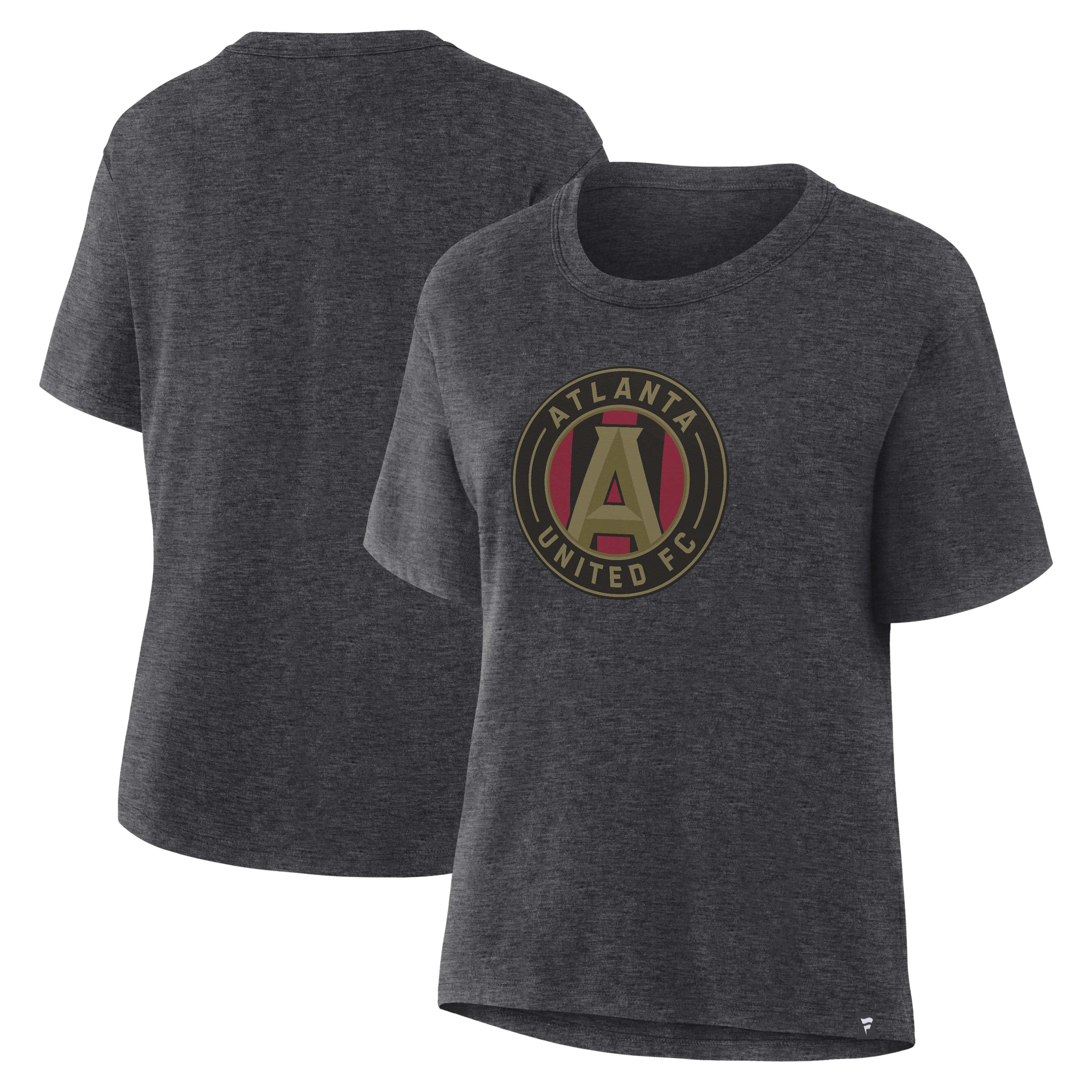 Women's Charcoal Atlanta United FC Essential T-Shirt