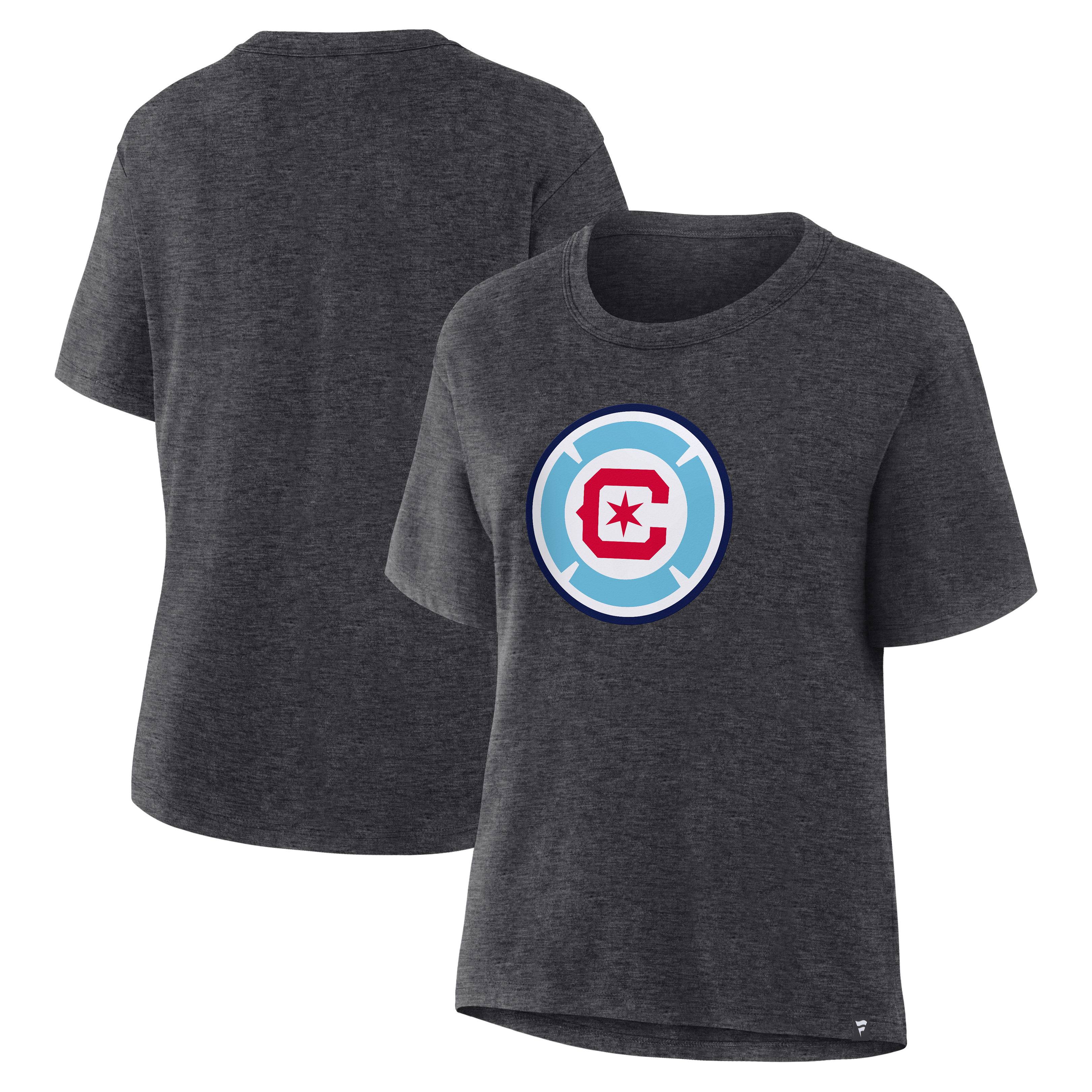 Women's Charcoal Chicago Fire Essential T-Shirt