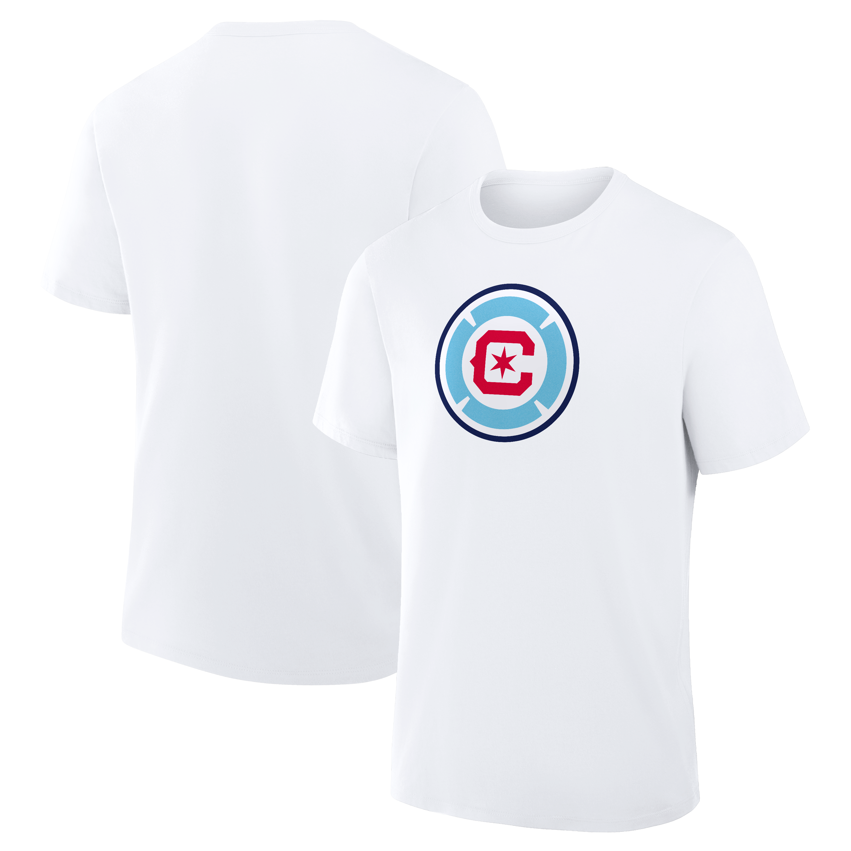 Men's  White Chicago Fire Essential T-Shirt