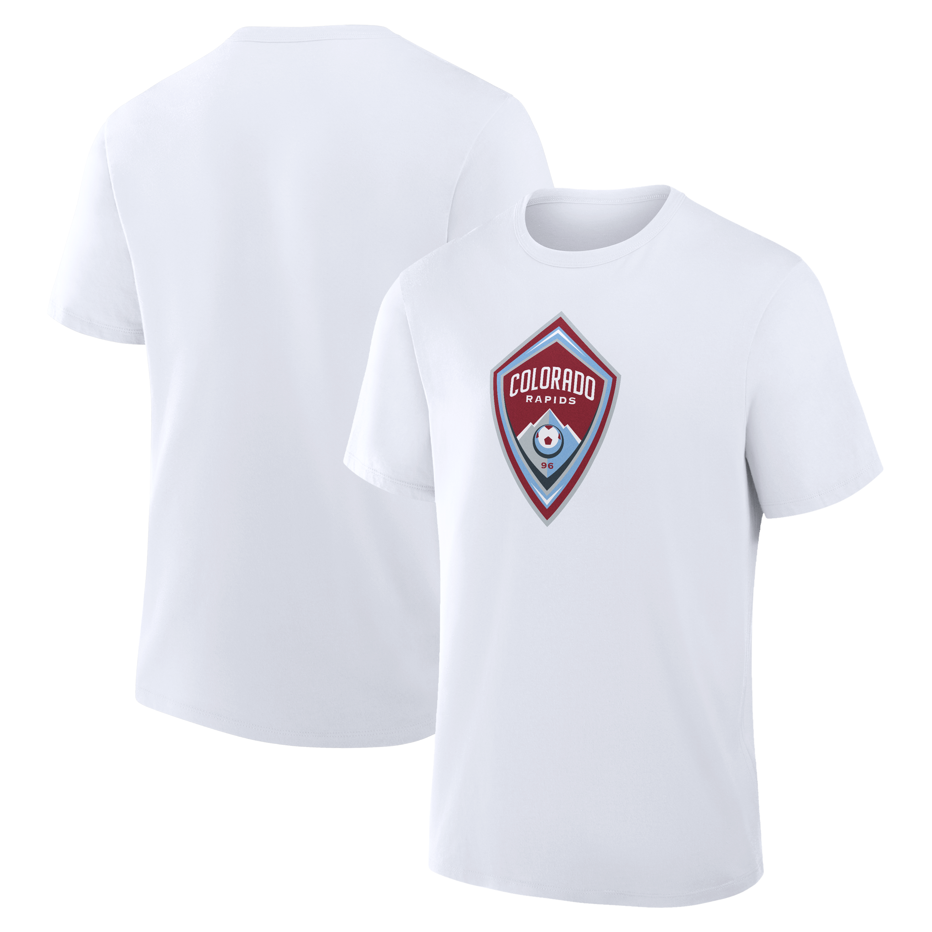 Men's White Colorado Rapids Essential T-Shirt