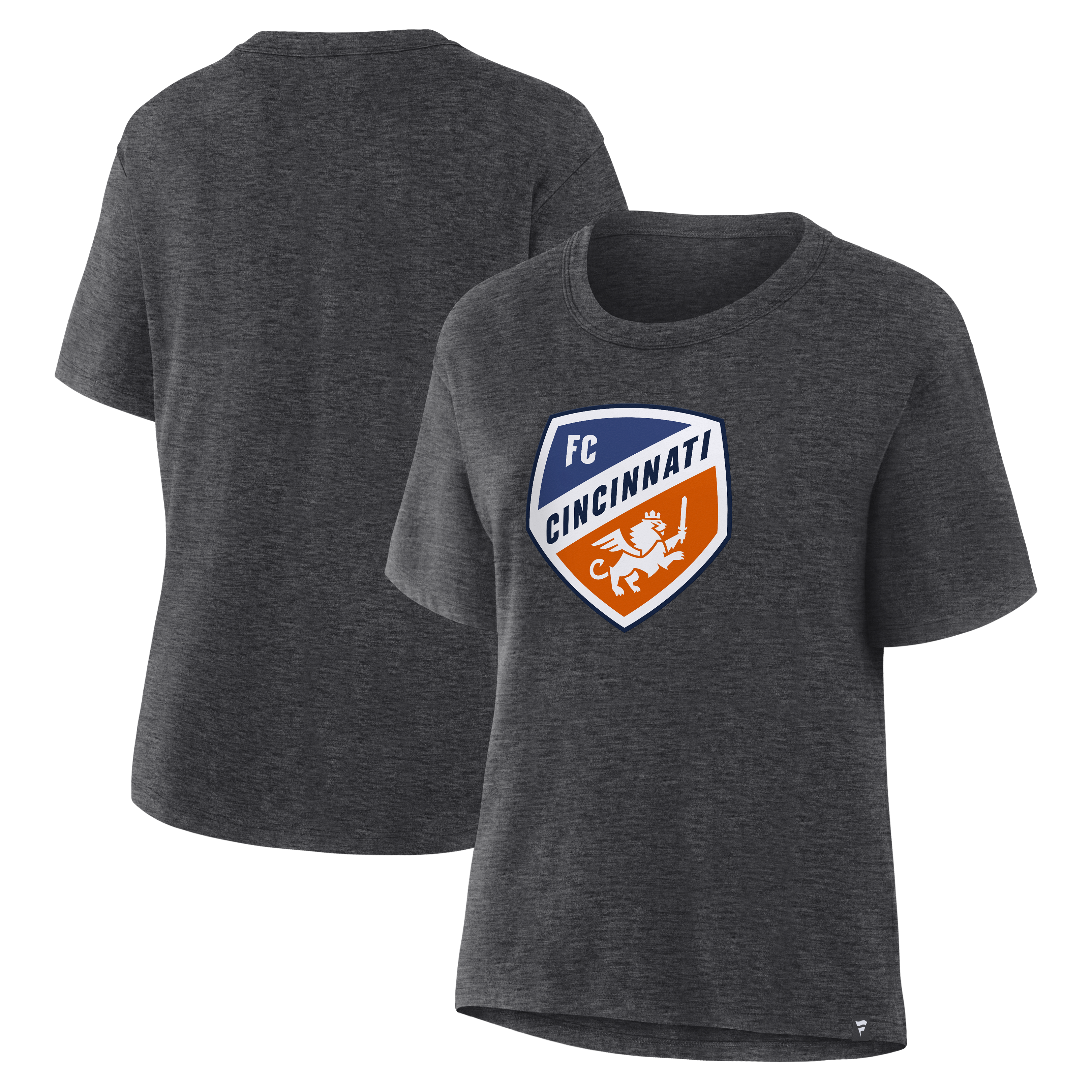Women's Charcoal FC Cincinnati Essential T-Shirt