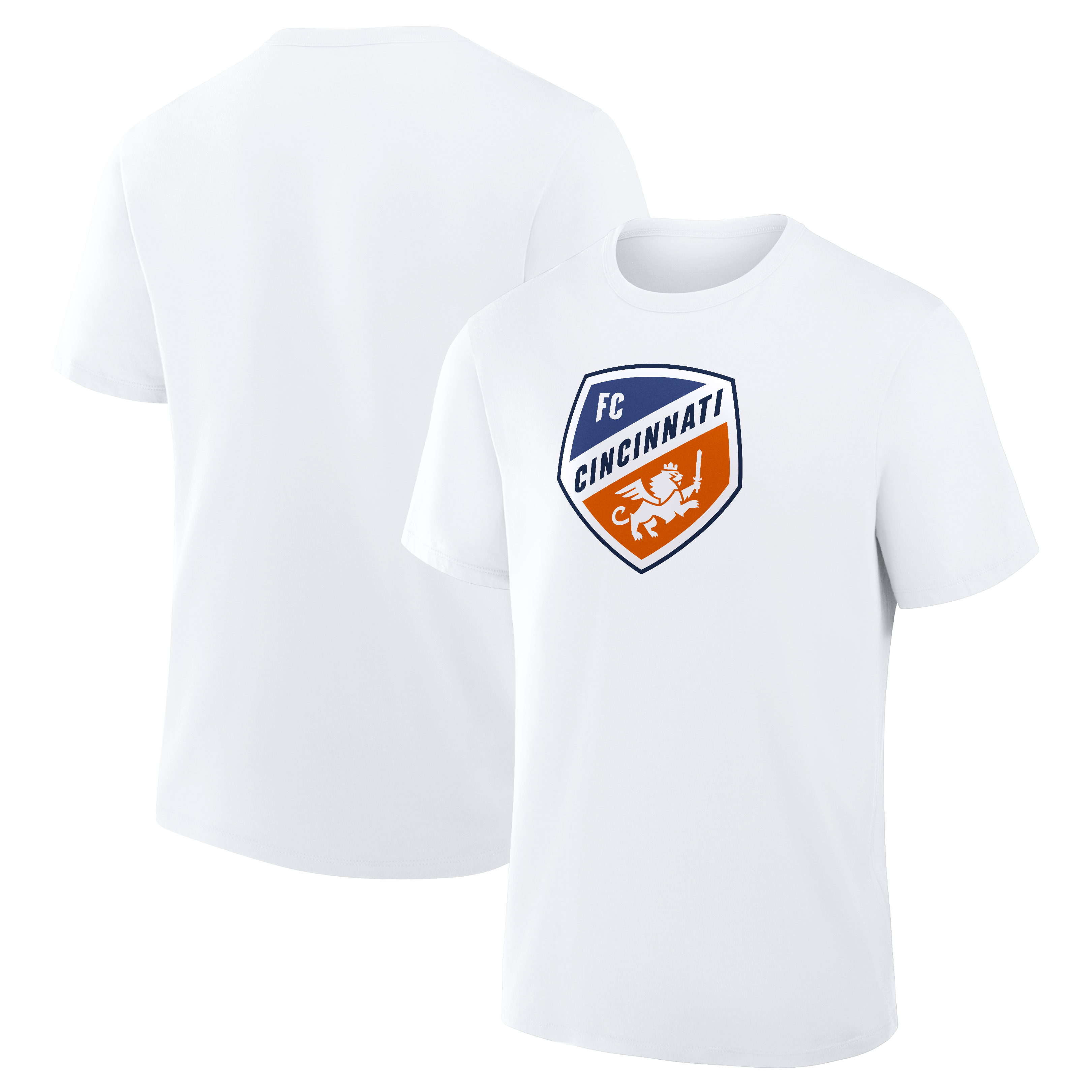 Men's White FC Cincinnati Essential T-Shirt