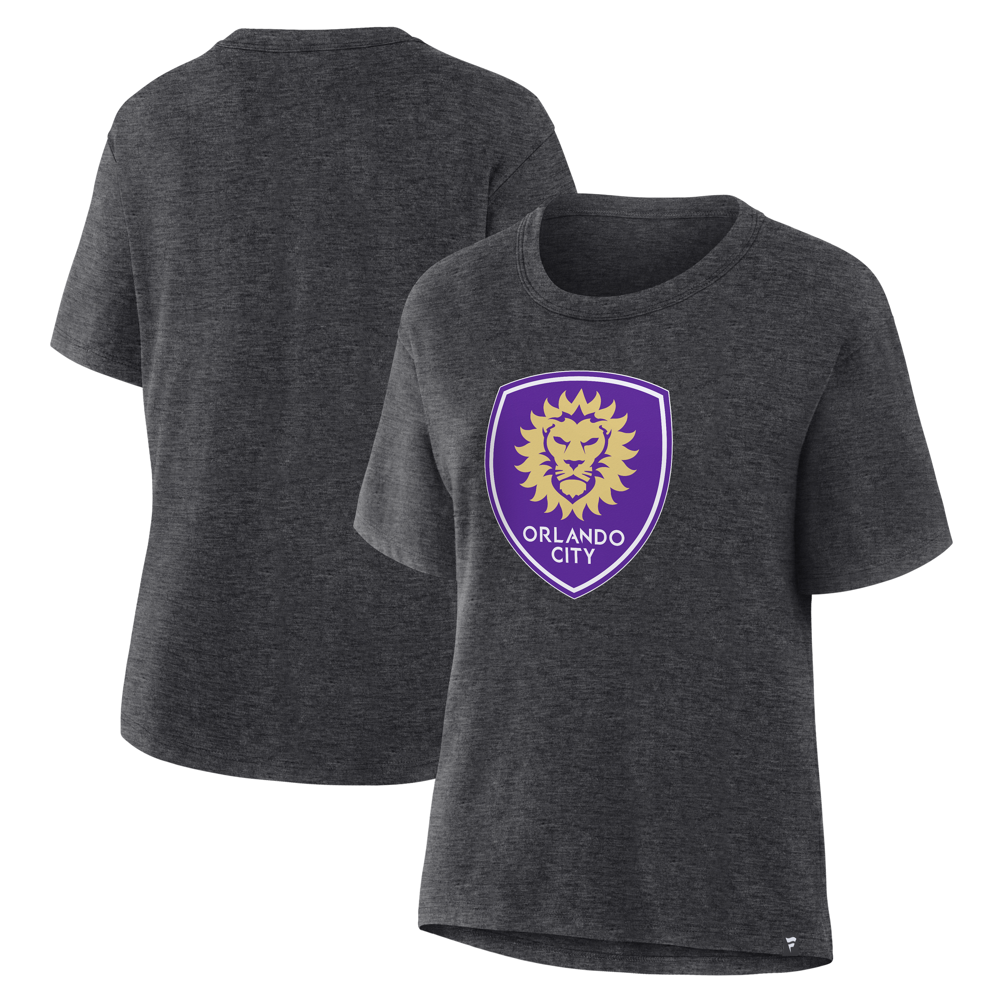 Women's Charcoal Orlando City SC Essential T-Shirt