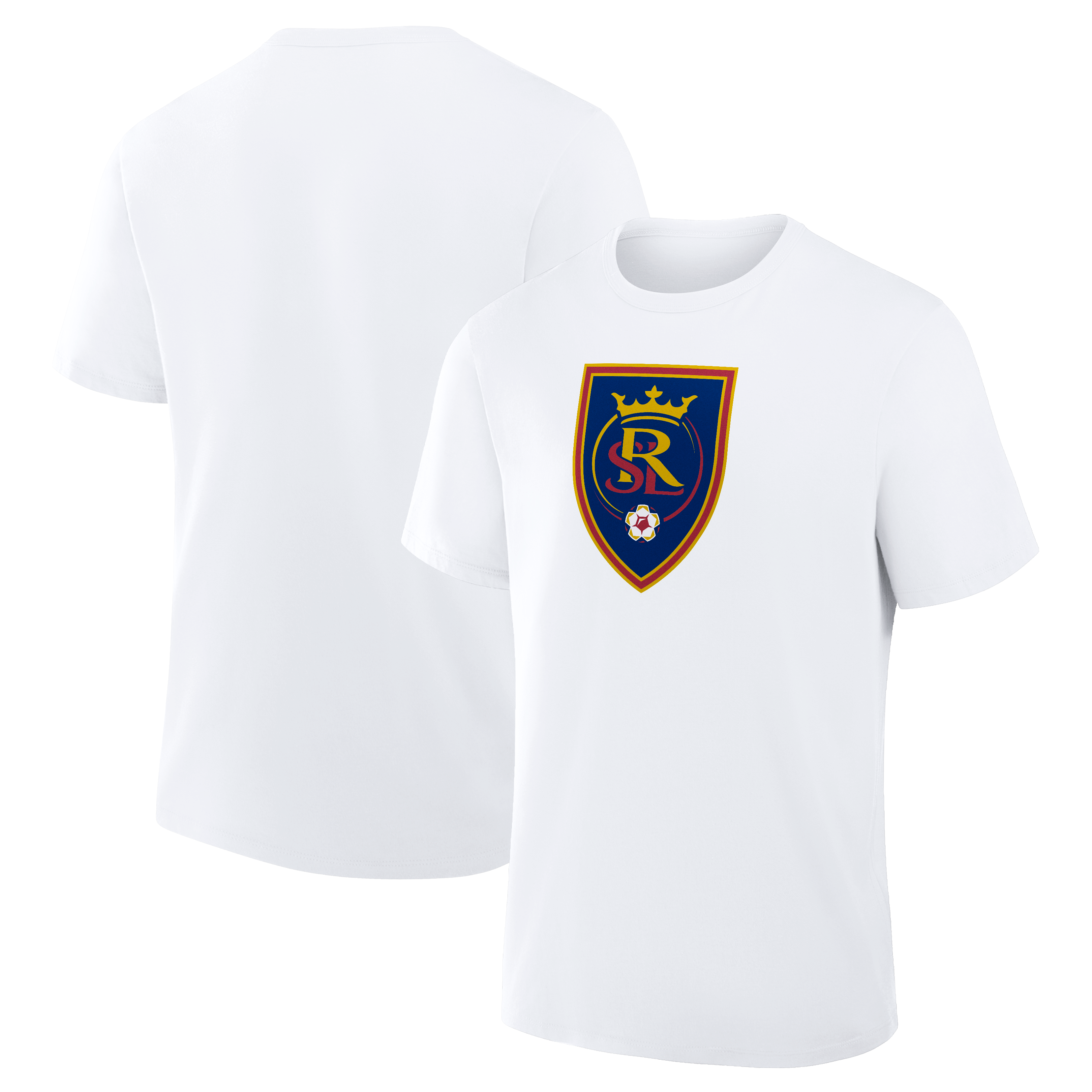 Men's White Real Salt Lake Essential T-Shirt