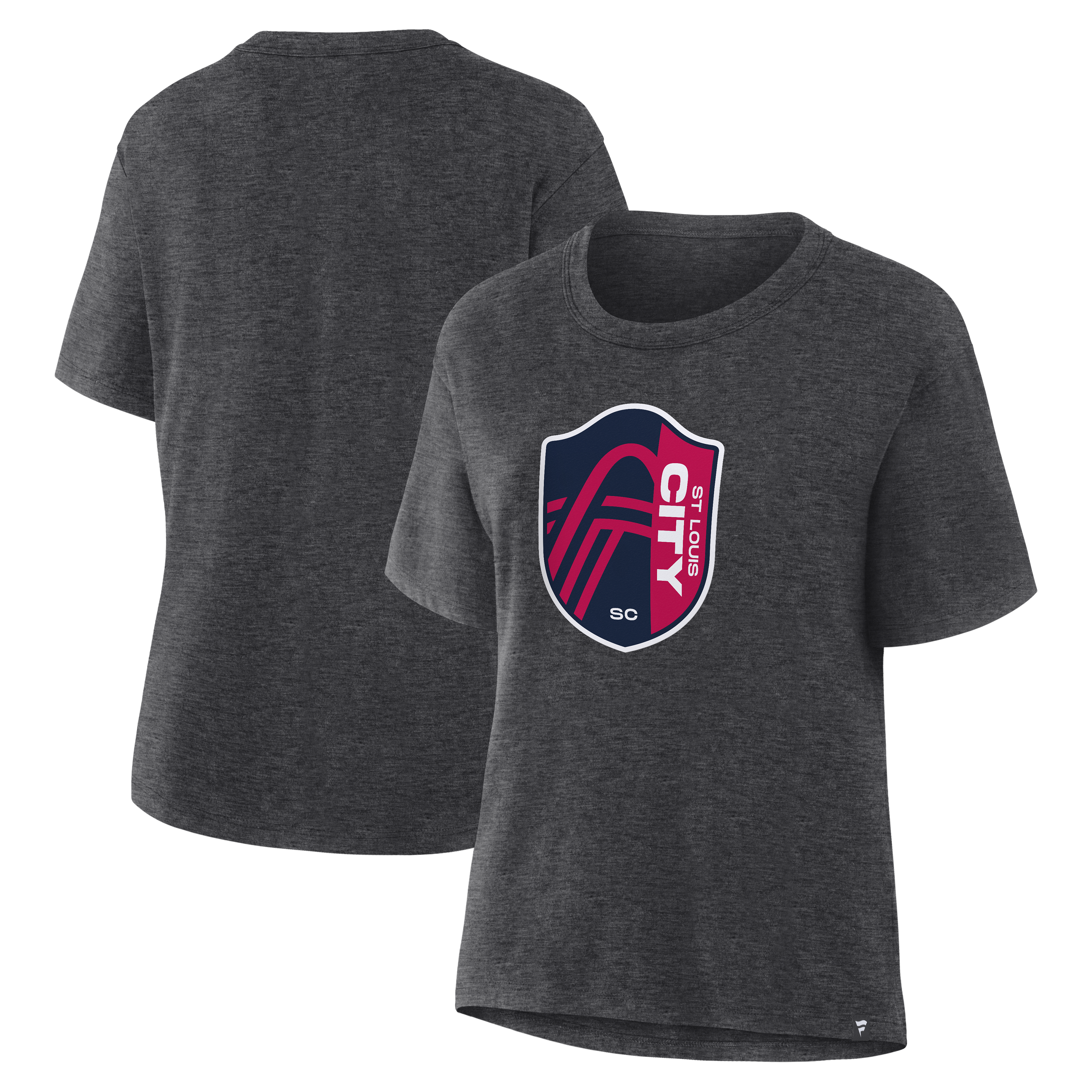 Women's Charcoal St. Louis CITY SC Essential T-Shirt