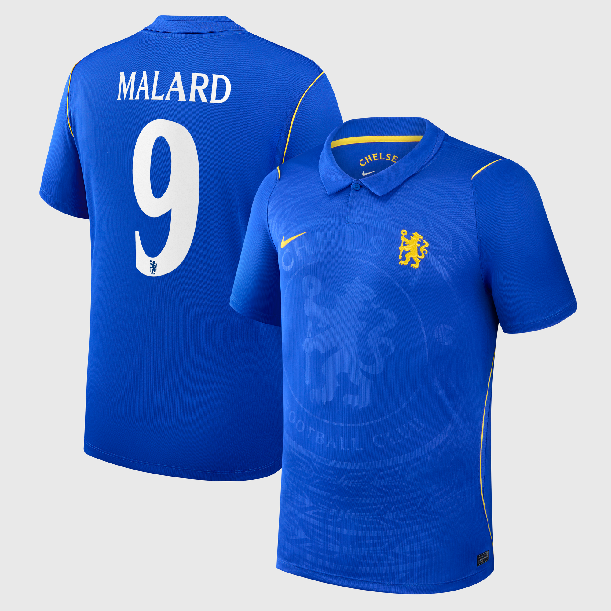 Maillot Nike Domicile Stadium Chelsea 26/27 avec flocage de la Coupe Malard 9