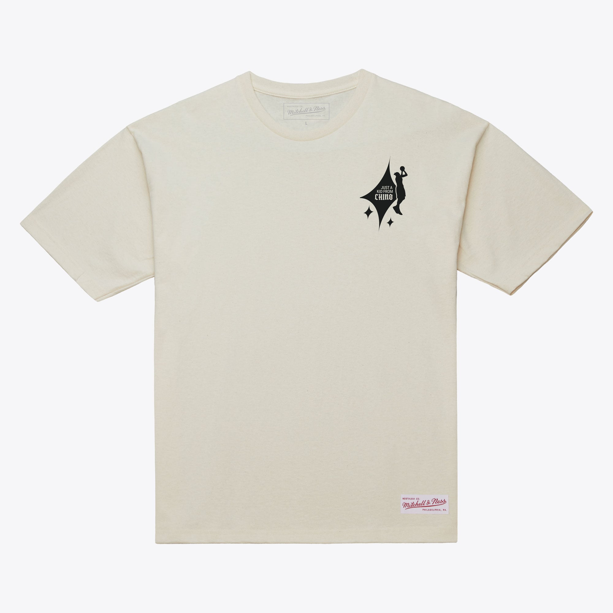 Unisex Mitchell & Ness Diana Taurasi Cream Phoenix Mercury Chino T-Shirt