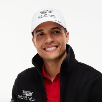 Unisex Tommy Hilfiger Valtteri Bottas White Cadillac F1 Team Replica Adjustable Hat
