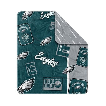 "Logo Brands Philadelphia Eagles 50"" x 60"" Dream Weave Throw Blanket"