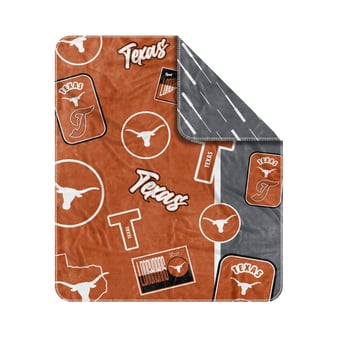 "Logo Brands Texas Longhorns 50"" x 60"" Dream Weave Throw Blanket"