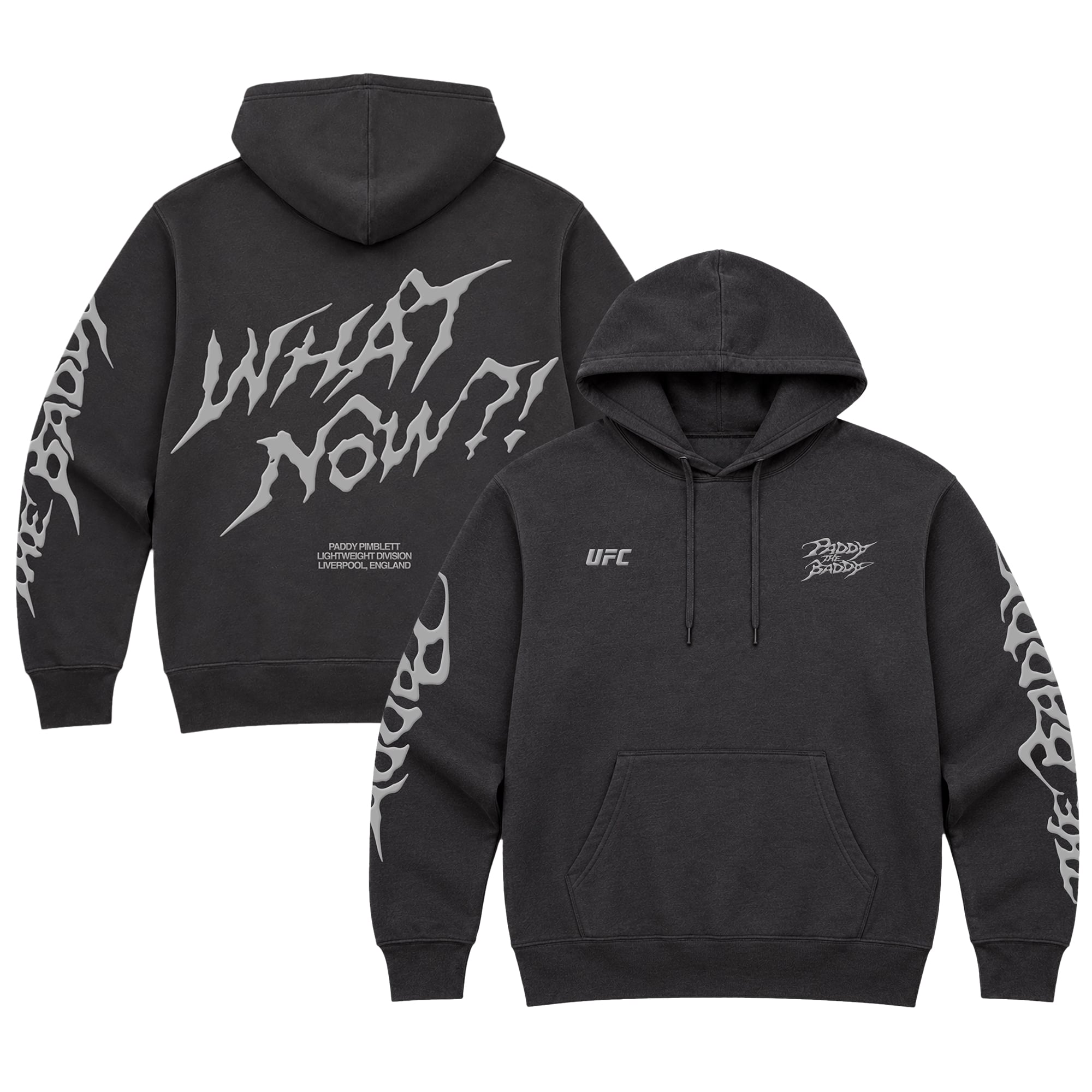 Men's UFC Black Paddy Pimblett What Now?! Victory Hoodie