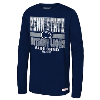 Youth Navy Penn State Nittany Lions Retro Big Game Long Sleeve T-Shirt
