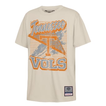 Youth Mitchell & Ness Natural Tennessee Volunteers Collegiate T-Shirt