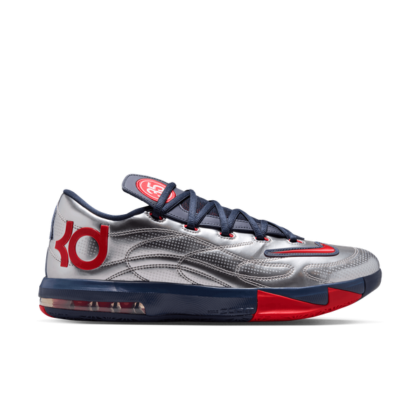 Nike KD 6 Paris Saint-Germain - Metallic Silver/College Navy
