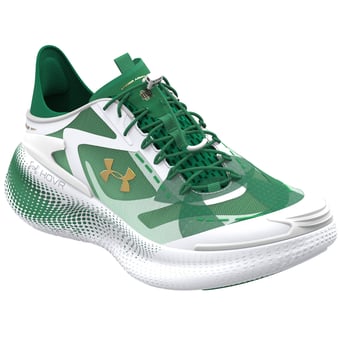 Unisex Under Armour  Kelly Green Notre Dame Fighting Irish Echo SlipSpeed Team Sneaker