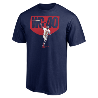 Men's BreakingT Willson Contreras Navy WC-40 T-Shirt
