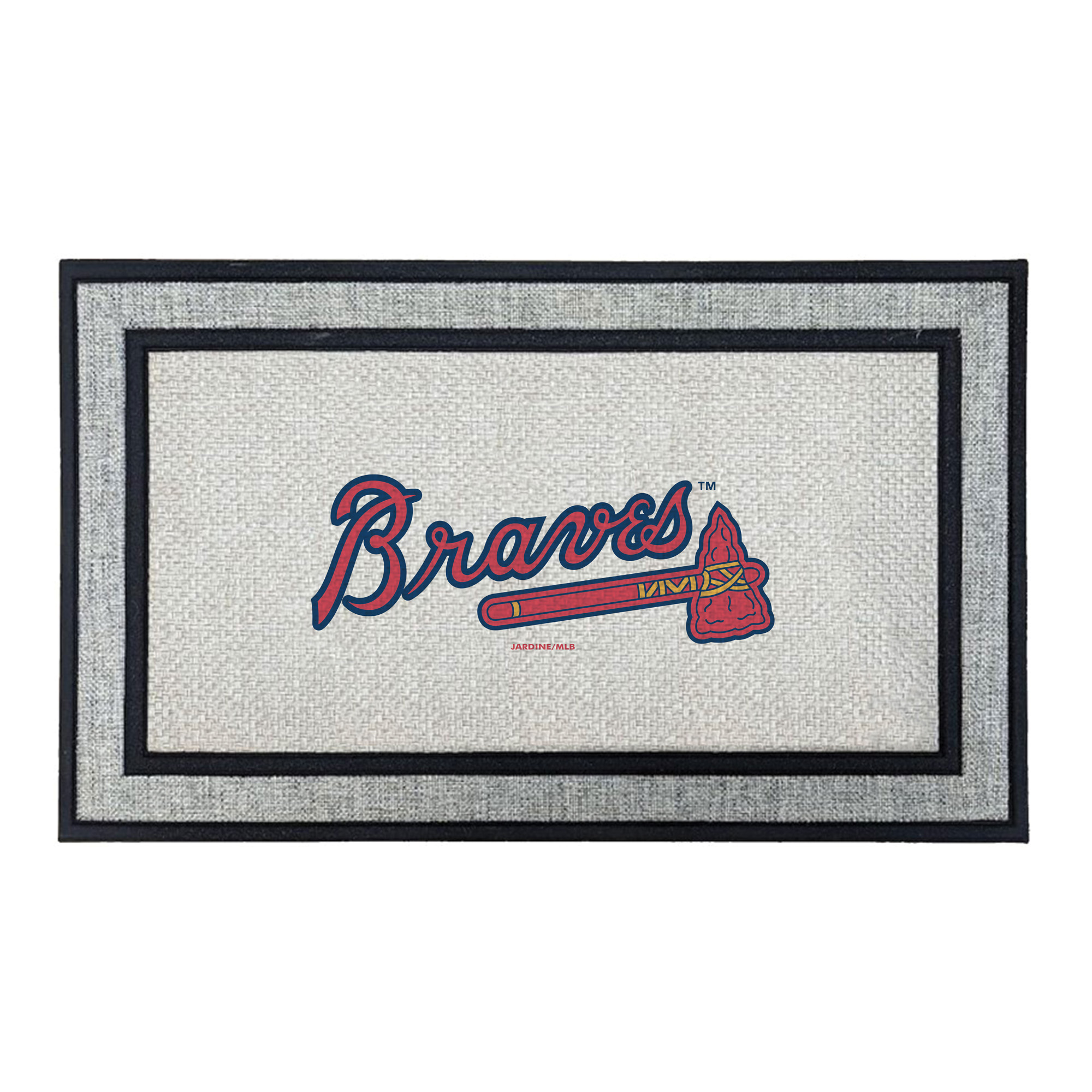 Jardine Atlanta Braves 18" x 30" Indoor/Outdoor Logo Doormat