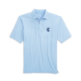 Men's johnnie-O Light Blue Chicago Cubs Coastal Wash Polo