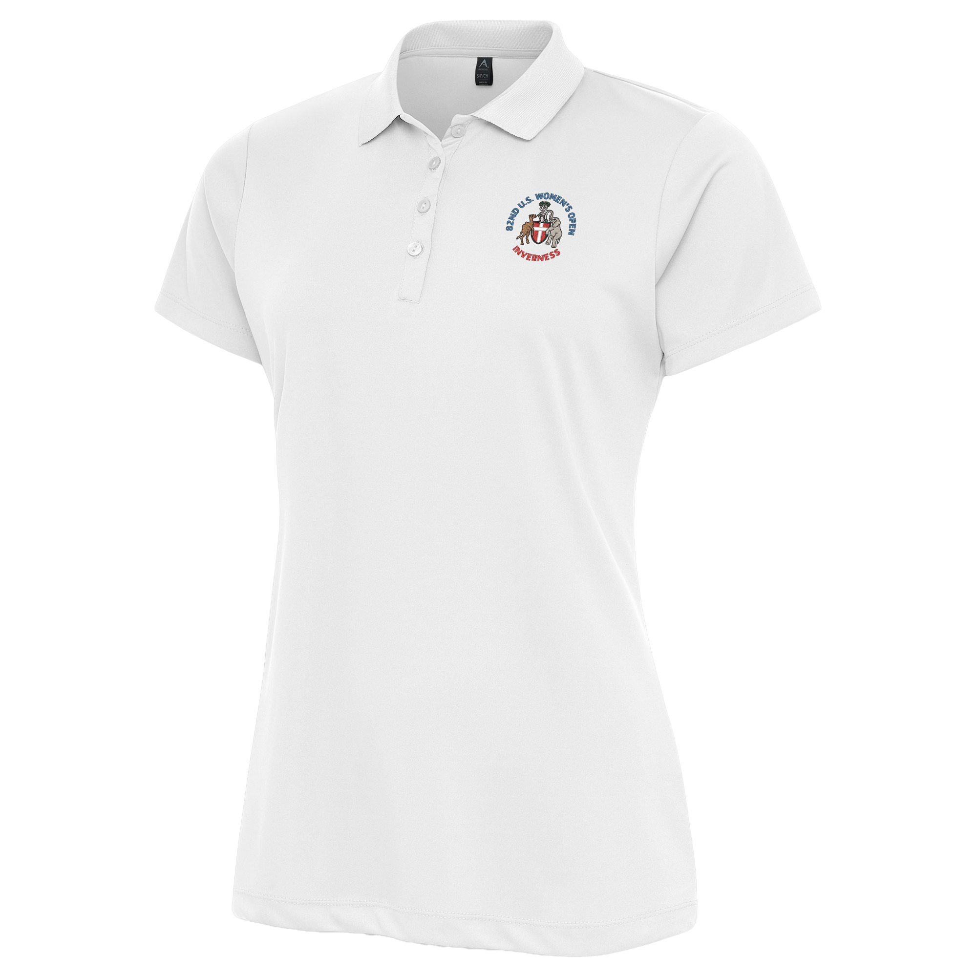 Women’s 2027 U.S. Women’s Open Antigua White Flex Polo Women’s 2027 U.S. Women’s Open Antigua White Flex Polo