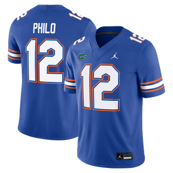 Men's Jordan Brand Aaron Philo Royal Florida Gators Home Game Jersey