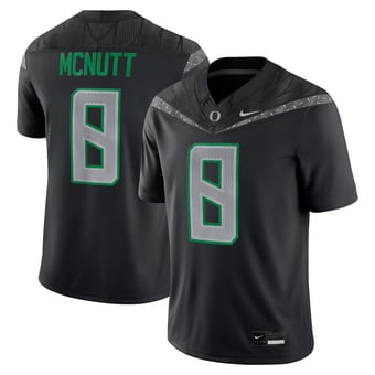 Men's Nike Trey McNutt Black Oregon Ducks Home Game Jersey
