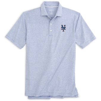 Youth Johnnie-O Royal New York Mets Lyndon Striped Jersey Performance Polo