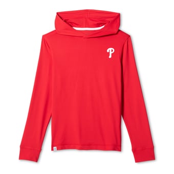 Youth Johnnie-O Red Philadelphia Phillies Durant Long Sleeve Hooded T-Shirt